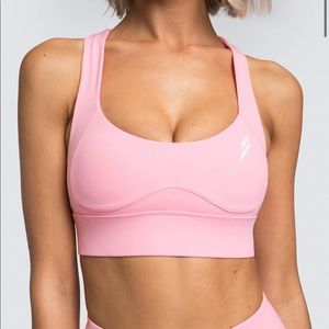 Do You Even Excel Pastel Pink Bra